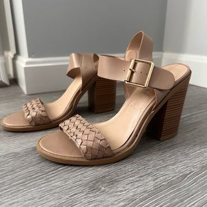 Nude Block Heel